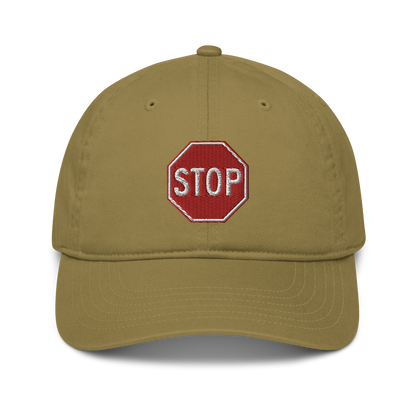 STOP! eco-friendly organic hat