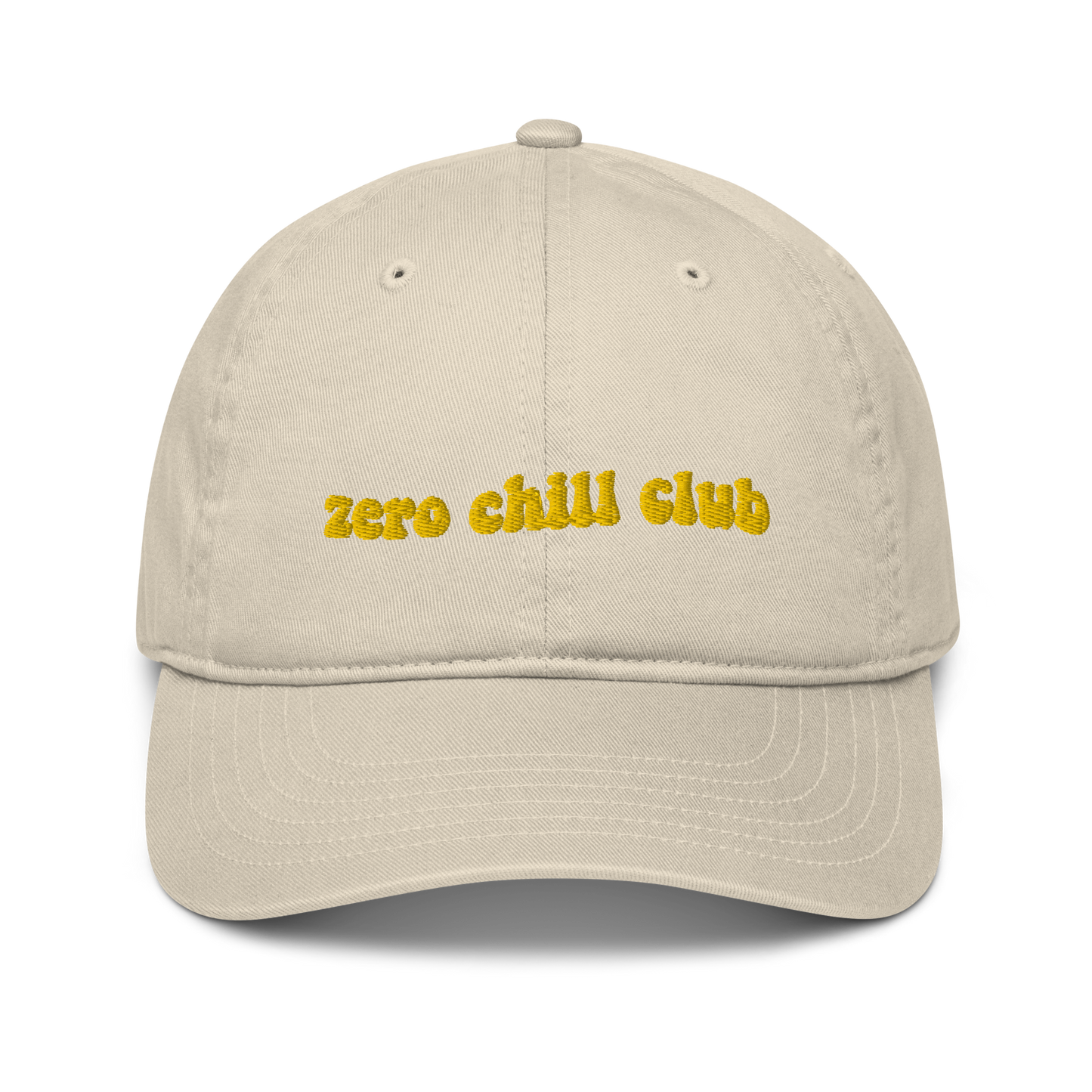 Zero Chill Club eco-friendly organic hat