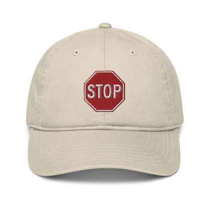 STOP! eco-friendly organic hat