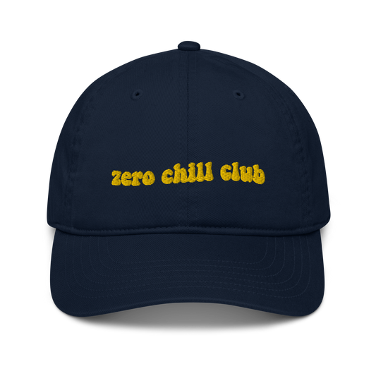 Zero Chill Club eco-friendly organic hat