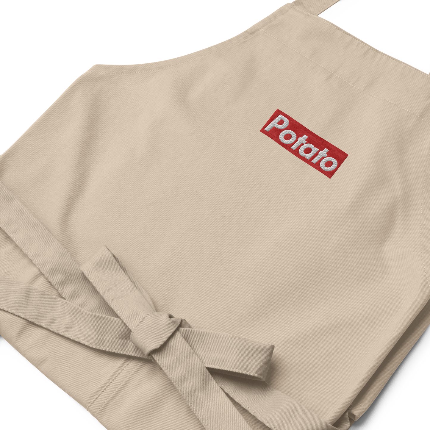 POTATO organic cotton apron