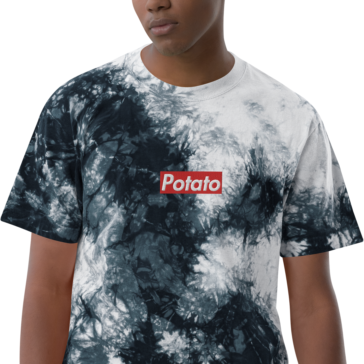 POTATO tie-dye tee