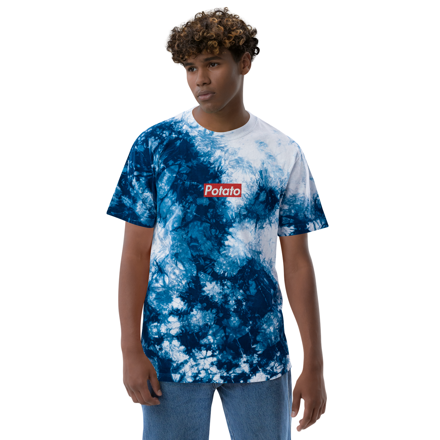 POTATO tie-dye tee