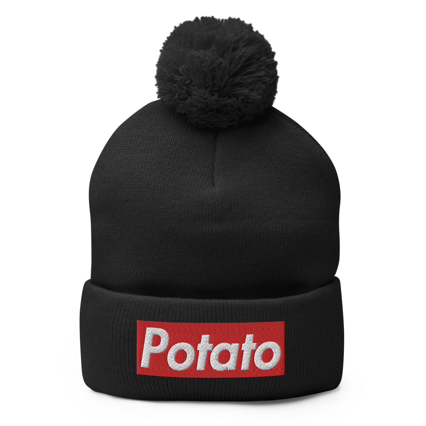 POTATO pom-pom beanie