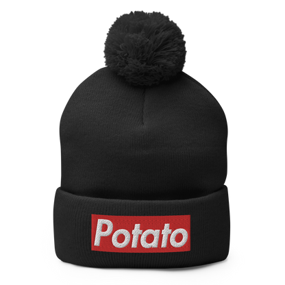 POTATO pom-pom beanie