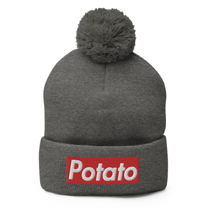 POTATO pom-pom beanie