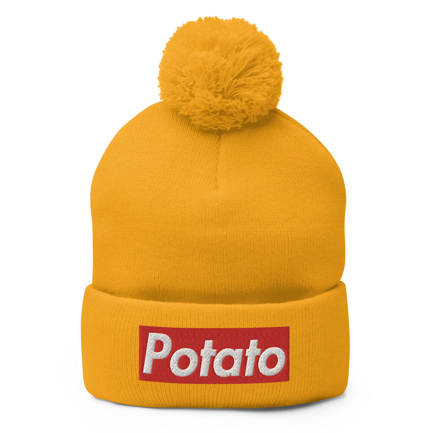 POTATO pom-pom beanie