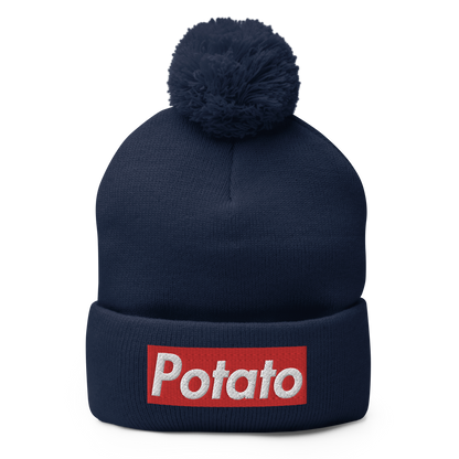 POTATO pom-pom beanie