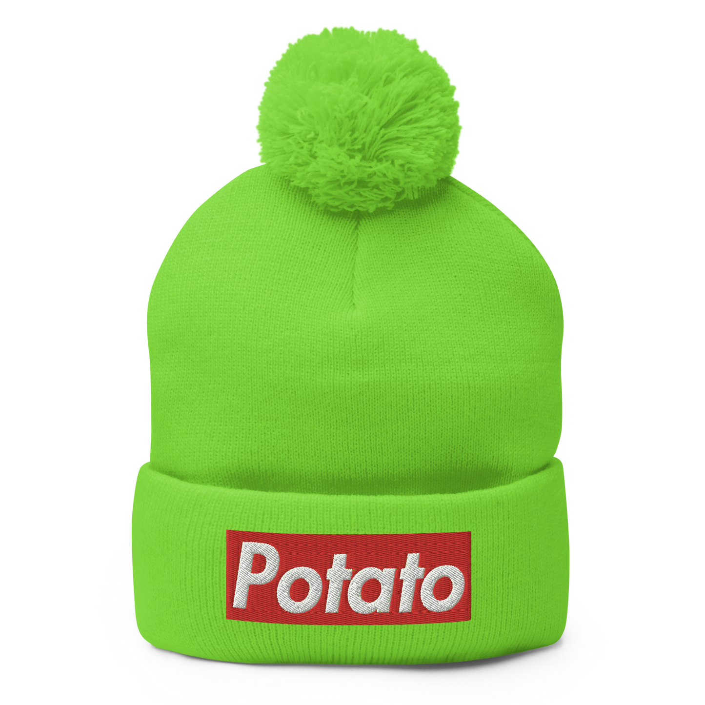 POTATO pom-pom beanie