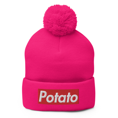 POTATO pom-pom beanie