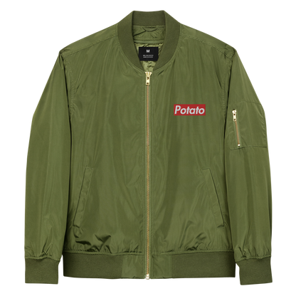 POTATO premium recycled bomber jacket (unisex)