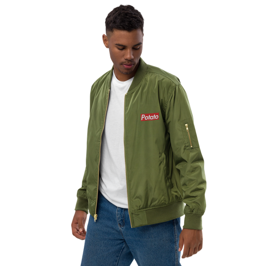 POTATO premium recycled bomber jacket (unisex)
