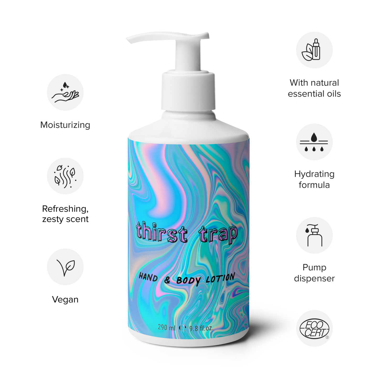 Thirst Trap refreshing hand & body lotion