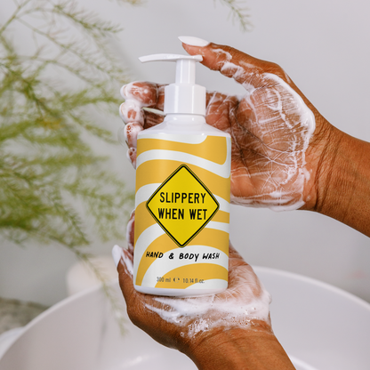 Slippery When Wet! refreshing hand & body wash