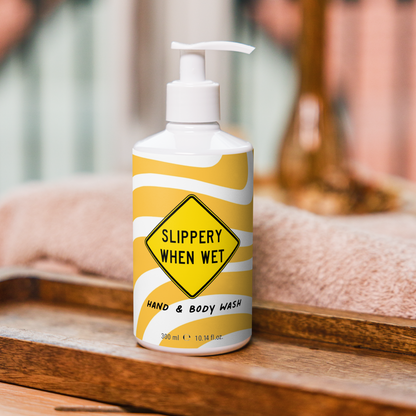 Slippery When Wet! refreshing hand & body wash