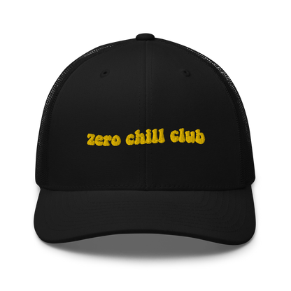 Zero Chill Club trucker cap