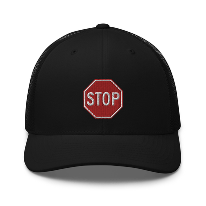 STOP! trucker cap