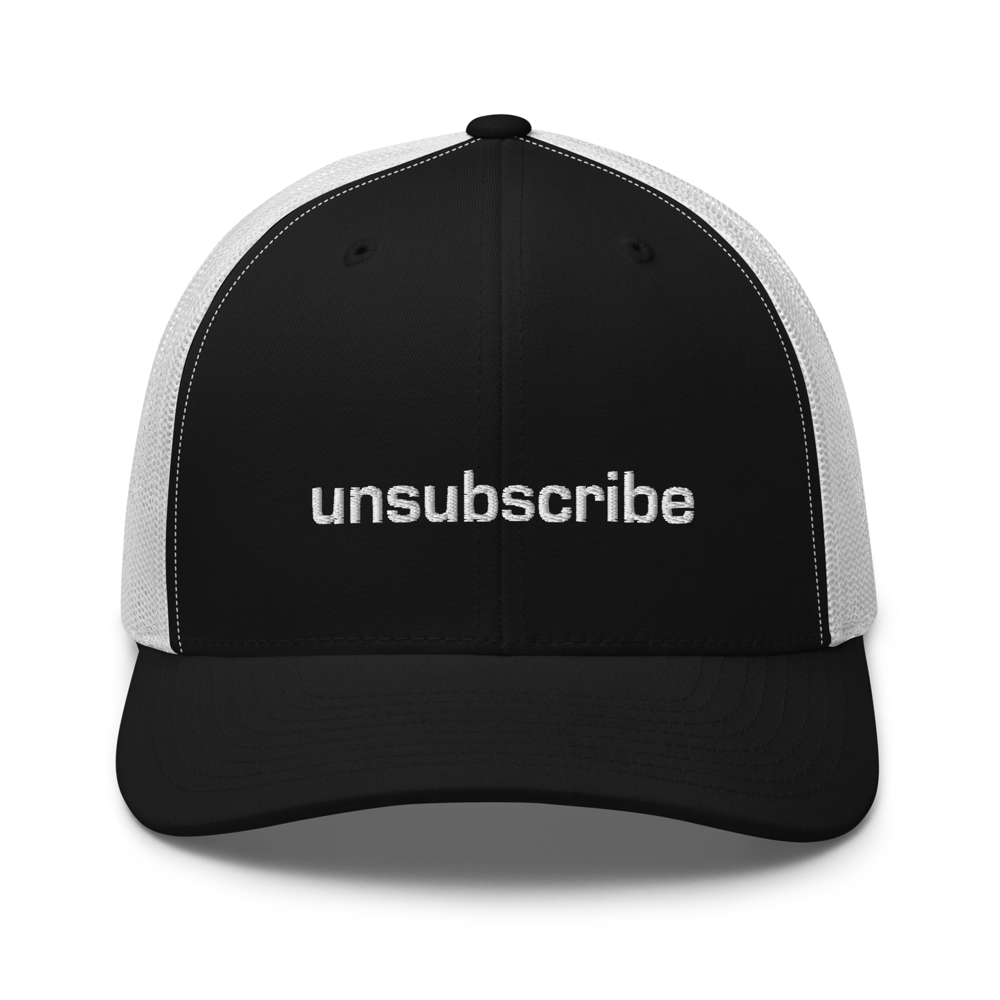 Unsubscribe trucker cap