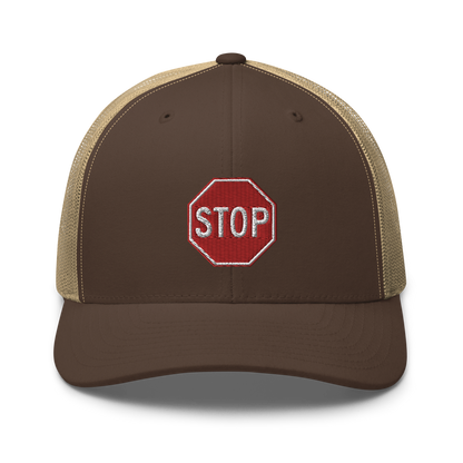 STOP! trucker cap