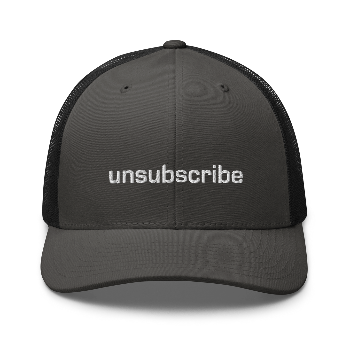 Unsubscribe trucker cap