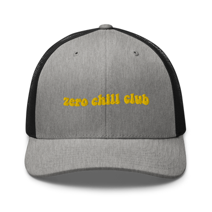 Zero Chill Club trucker cap