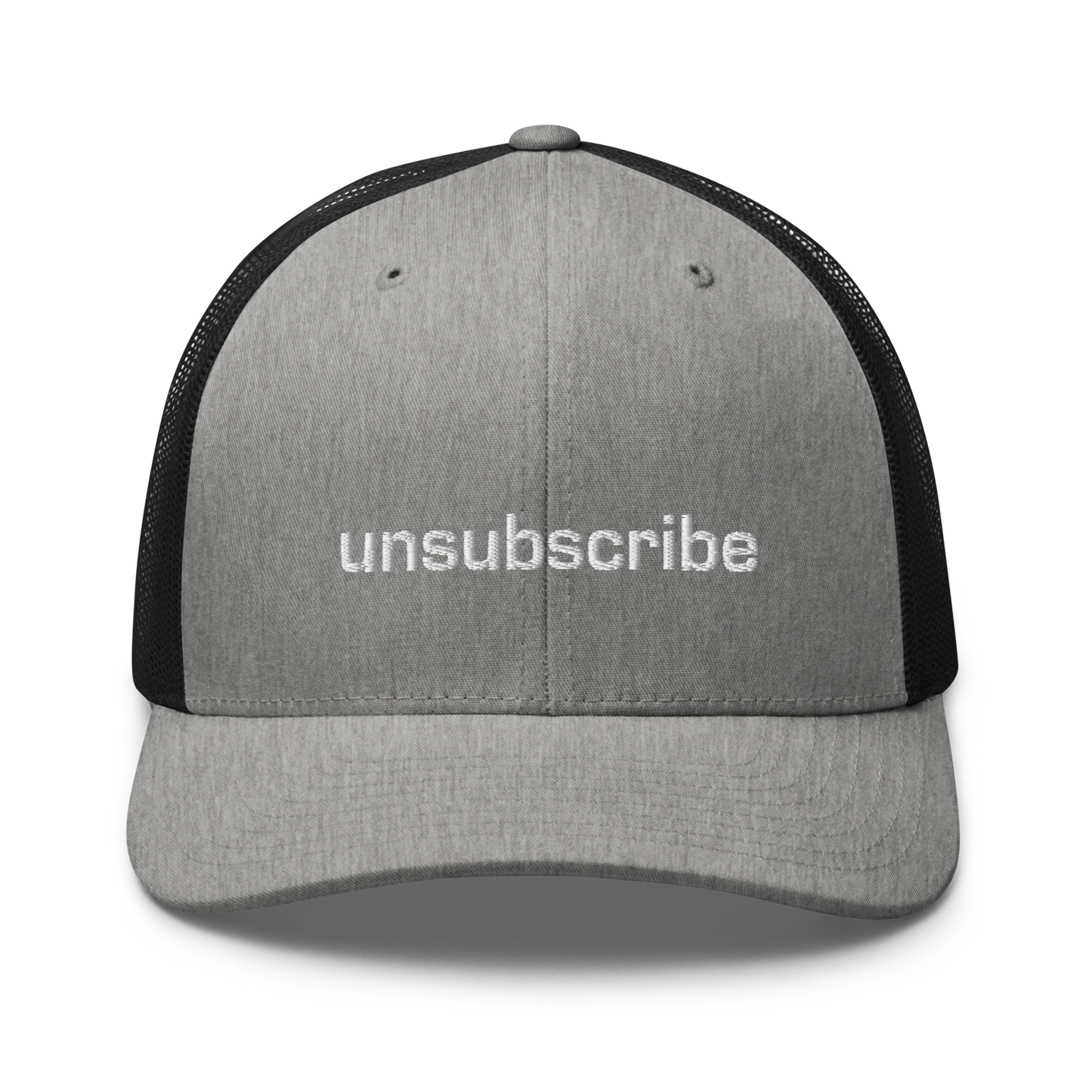 Unsubscribe trucker cap