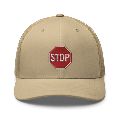 STOP! trucker cap