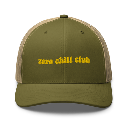 Zero Chill Club trucker cap