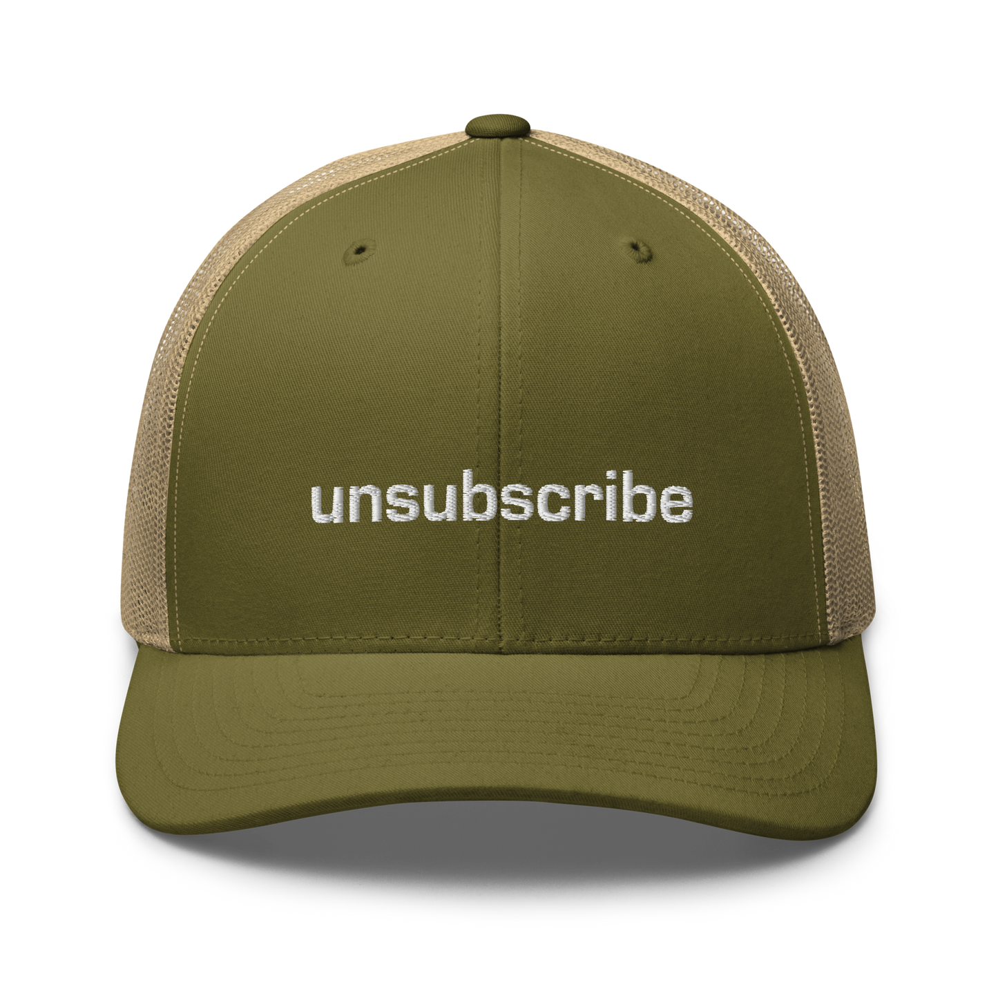 Unsubscribe trucker cap