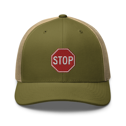 STOP! trucker cap