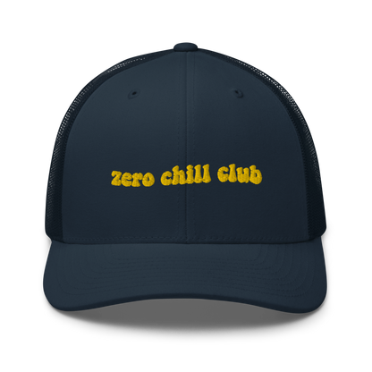 Zero Chill Club trucker cap