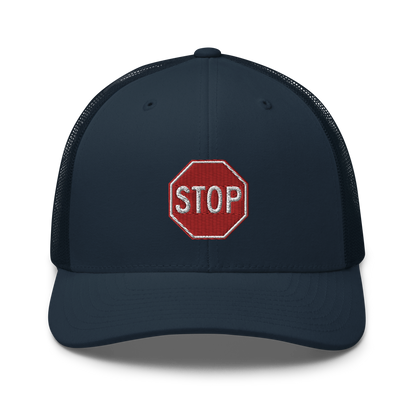 STOP! trucker cap