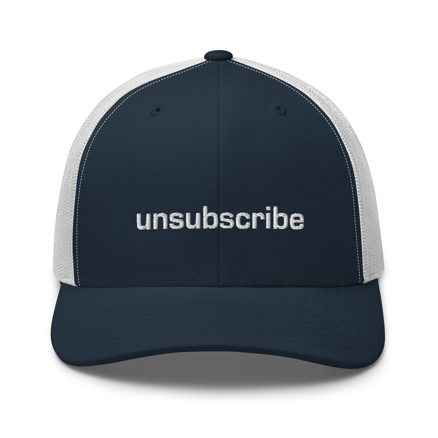 Unsubscribe trucker cap