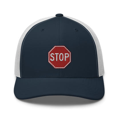 STOP! trucker cap