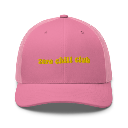 Zero Chill Club trucker cap