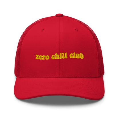 Zero Chill Club trucker cap