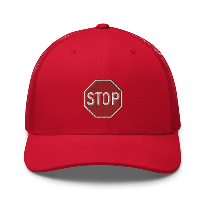 STOP! trucker cap