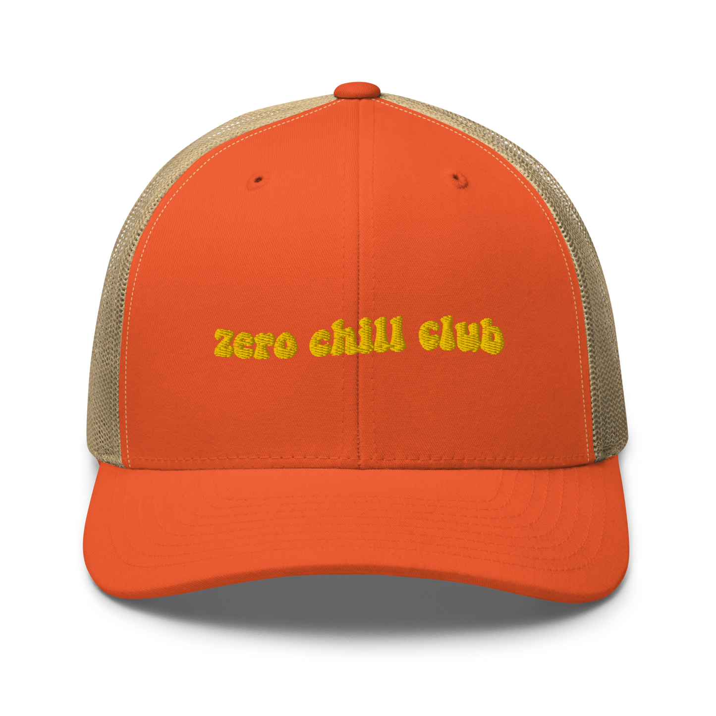 Zero Chill Club trucker cap