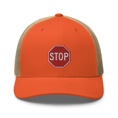 STOP! trucker cap