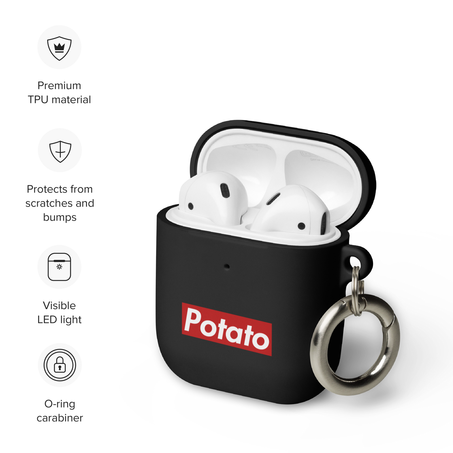 POTATO rubber case for AirPods®