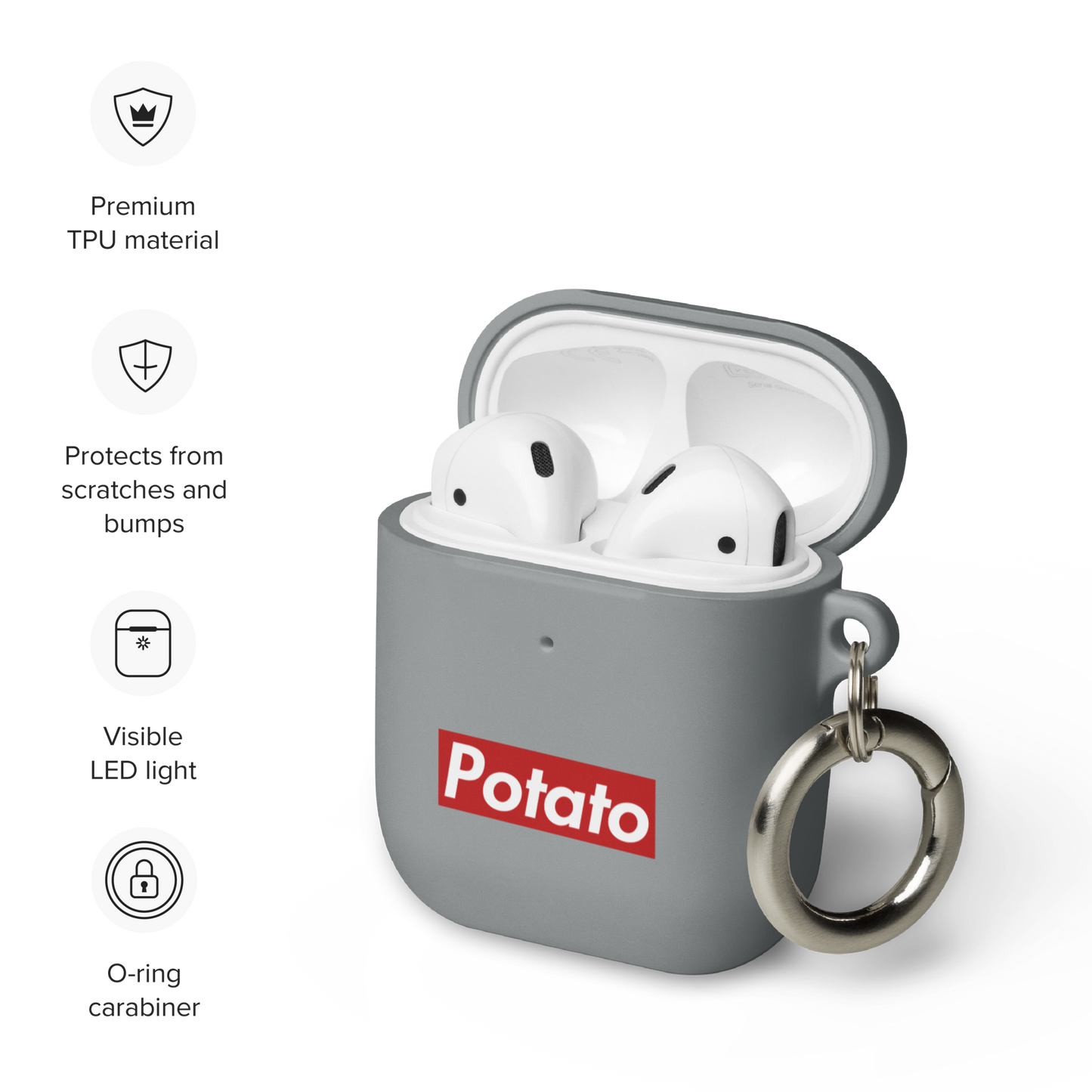 POTATO rubber case for AirPods®