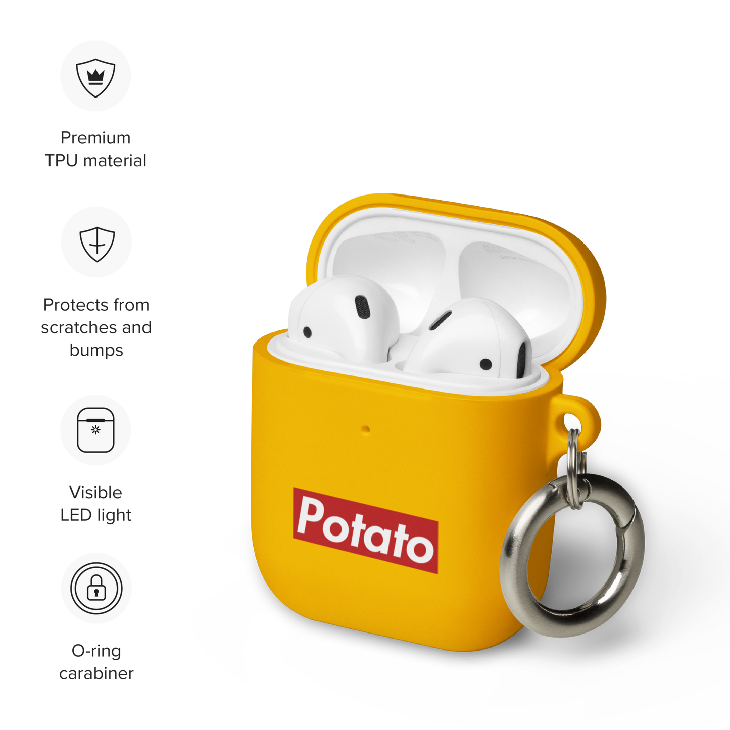 POTATO rubber case for AirPods®