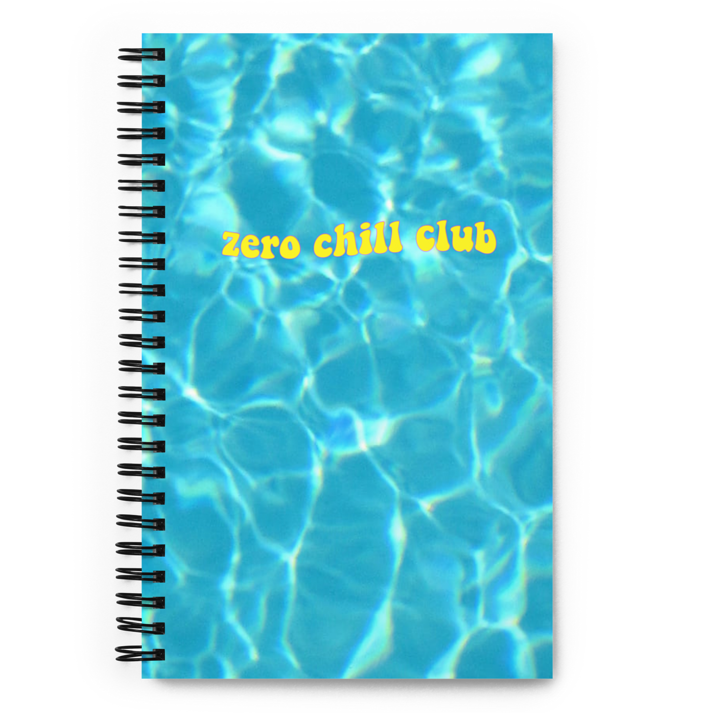 Zero Chill Club notebook