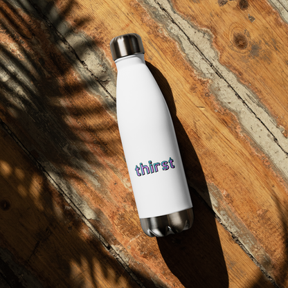 Thirst stainless steel water bottle