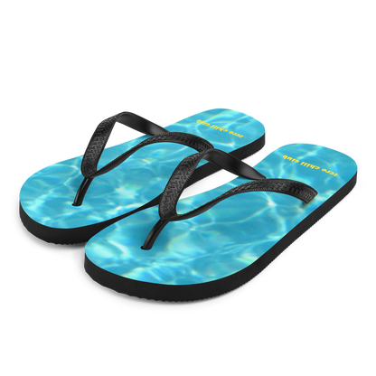 Zero Chill Club flip-flops