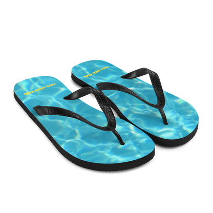 Zero Chill Club flip-flops