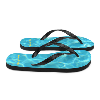 Zero Chill Club flip-flops