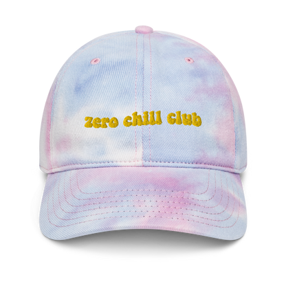 Zero Chill Club tie-dye hat