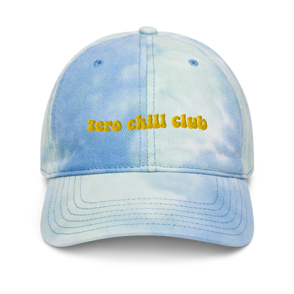 Zero Chill Club tie-dye hat