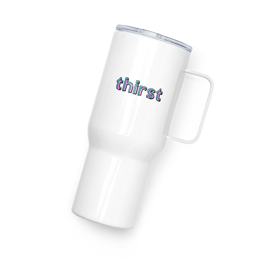 Thirst stainless steel travel mug